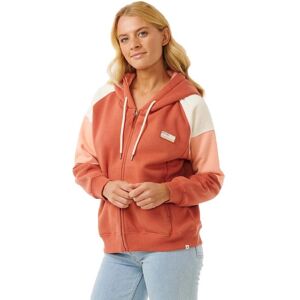 Rip Curl GALICIA FULL ZIP FLEECE - Felpa arancione donna Rip Curl GALICIA FULL ZIP FLEECE - Felpa arancione donna