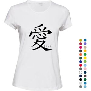 Gildan Gildan Love Ai Chinese Character Symbol T-Shirt - Heavy Cotton Ladies Top Gildan Gildan Love Ai Chinese Character Symbol T-Shirt - Heavy Cotton Ladies Top