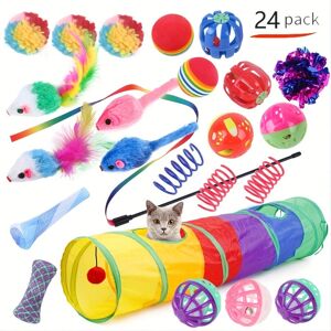 XYLFLY - B99582 - Tunnel - Balls - Cat Toy Set XYLFLY - B99582 - Tunnel - Balls - Cat Toy Set