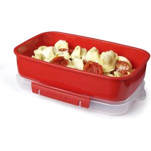 Sistema GJ491 Bol micro-ondes - Compatible, 1250 ml, Rouge Sistema GJ491 Bol micro-ondes - Compatible, 1250 ml, Rouge