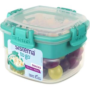 Sistema Mintgroen Snack To Go - Voedselopslagdoos Sistema Mintgroen Snack To Go - Voedselopslagdoos