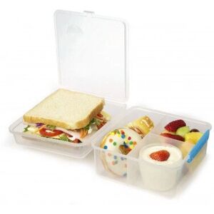 Sistema Cube Max Lunch Container - 2L Assorted Colors Sistema Cube Max Lunch Container - 2L Assorted Colors