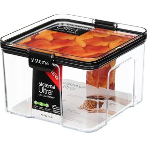 Sistema Ultra Square Food Storage Box - 1.4L Minty Sistema Ultra Square Food Storage Box - 1.4L Minty