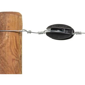 Isolateur de tête Gallagher pour clôture en bois, fil ou Equiwine - Haute tension - Publicité Isolateur de tête Gallagher pour clôture en bois, fil ou Equiwine - Haute tension - Publicité