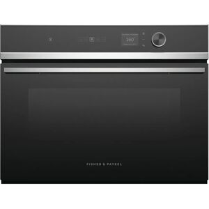 Fisher & Paykel OM60NDLX1 - Black & Stainless Steel - Combination microwave Fisher & Paykel OM60NDLX1 - Black & Stainless Steel - Combination microwave