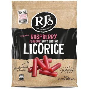 RJ Licorice Raspberry Natural Soft Eating - Licorice RJ Licorice Raspberry Natural Soft Eating - Licorice