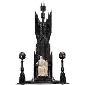 WETA Workshop Saruman den Vita på Tronen Staty - Sagan om Ringen 1:6 WETA Workshop Saruman den Vita på Tronen Staty - Sagan om Ringen 1:6