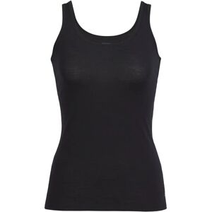 Icebreaker Svart Merino Toppa - T-shirt Icebreaker Svart Merino Toppa - T-shirt