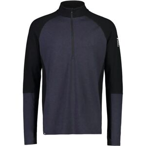 Mons Royale Olympus Half Zip - Noir - Couche de base - Publicité Mons Royale Olympus Half Zip - Noir - Couche de base - Publicité