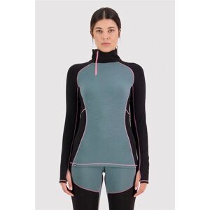 Mons Royale Olympus Half Zip Burnt Sage - Merino Baselayer Shirt Mons Royale Olympus Half Zip Burnt Sage - Merino Baselayer Shirt