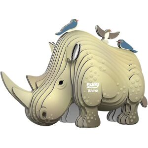EUGY Animal Sauvage Rhinocéros - Jouets Créatifs - Kit Modèle 3D - Publicité EUGY Animal Sauvage Rhinocéros - Jouets Créatifs - Kit Modèle 3D - Publicité