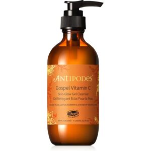 Antipodes Gospel Vitamin C Skin-Glow Gel Cleanser - Brightening, 200ml Antipodes Gospel Vitamin C Skin-Glow Gel Cleanser - Brightening, 200ml