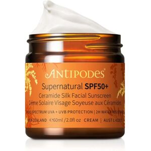Antipodes Supernatural SPF50 Ceramide Silk Facial Sunscreen 60 ml Antipodes Supernatural SPF50 Ceramide Silk Facial Sunscreen 60 ml