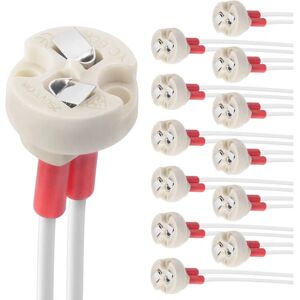Generic - Bi-Pin Ceramic Socket - Ceramic base - Lampsokkel Generic - Bi-Pin Ceramic Socket - Ceramic base - Lampsokkel