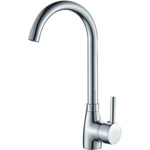 Rubinetto Monocomando Cucina Dp - Cartuccia ceramica, tubi 400mm, Cromato Rubinetto Monocomando Cucina Dp - Cartuccia ceramica, tubi 400mm, Cromato