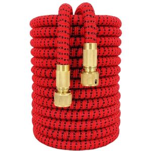 White Dream Garden Water Hose - Flexible, High Pressure, Double Latex, 150ft White Dream Garden Water Hose - Flexible, High Pressure, Double Latex, 150ft