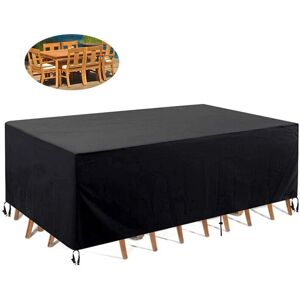 Csparkv 180x120x74 cm - funda de mesa rectangulara impermeable 210D Csparkv 180x120x74 cm - funda de mesa rectangulara impermeable 210D