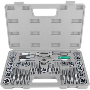 Csparkv - M3-M12 taps - 40-piece - Steel - Tap-Die Set Csparkv - M3-M12 taps - 40-piece - Steel - Tap-Die Set