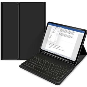 Haffner Étui intelligent pour iPad 10.9 (2022) avec clavier - Noir Haffner Étui intelligent pour iPad 10.9 (2022) avec clavier - Noir