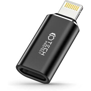 Tech-Protect Ultraboost Adapter - Lightning til USB-C Svart Tech-Protect Ultraboost Adapter - Lightning til USB-C Svart