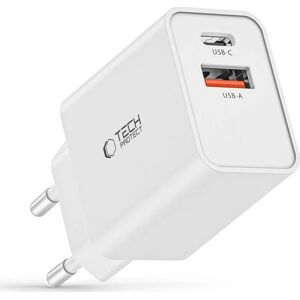 Tech-Protect NC30W Smart Dobbel Port Vegglader - 30W Tech-Protect NC30W Smart Dobbel Port Vegglader - 30W
