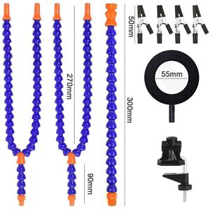 GreenZech Black Desk Soldering Holder with Magnifier - Soldering Third Hand Tool GreenZech Black Desk Soldering Holder with Magnifier - Soldering Third Hand Tool