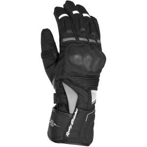 Rusty Stitches Ryder Gants de moto imperméables - Noir Gris - XL - Unisexe - Publicité Rusty Stitches Ryder Gants de moto imperméables - Noir Gris - XL - Unisexe - Publicité