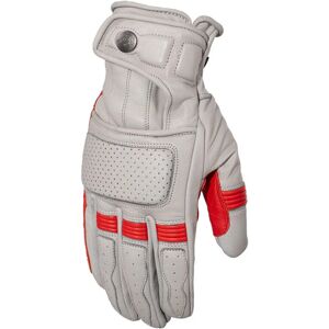 Gants de moto Rusty Stitches Calvin - Gris Rouge - 2XL - Unisexe - Publicité Gants de moto Rusty Stitches Calvin - Gris Rouge - 2XL - Unisexe - Publicité