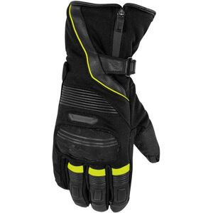 Gants de moto imperméables Rusty Stitches Cole - Noir Jaune - M - Unisexe - Publicité Gants de moto imperméables Rusty Stitches Cole - Noir Jaune - M - Unisexe - Publicité