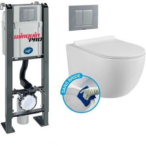 Wirquin - CHRONO - Rimless - Inodoro suspendido - Inodoro Wirquin - CHRONO - Rimless - Inodoro suspendido - Inodoro