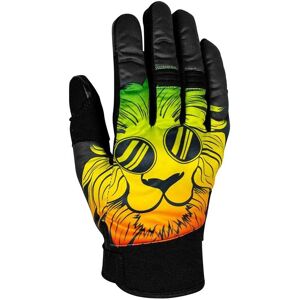 Rusty Stitches Clyde V2 Rasta Motorradhandschoenen - Motorradhandschoenen Rusty Stitches Clyde V2 Rasta Motorradhandschoenen - Motorradhandschoenen