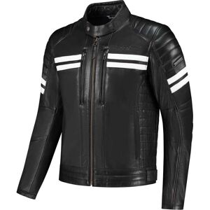 Chaqueta de Moto Rusty Stitches Steve Negro-Blanco - Chaqueta de moto Chaqueta de Moto Rusty Stitches Steve Negro-Blanco - Chaqueta de moto