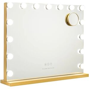 Flamingueo Make-up Spiegel mit Licht 15 LED Birnen - LED Beleuchtung - Touch Steuerung Flamingueo Make-up Spiegel mit Licht 15 LED Birnen - LED Beleuchtung - Touch Steuerung