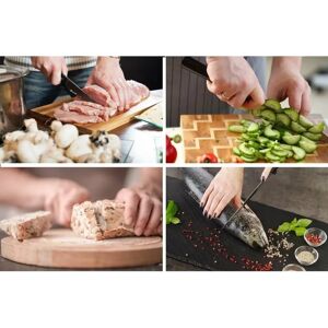 Cheffinger 7-delt knivsæt med holder - Køkkenknivsæt Cheffinger 7-delt knivsæt med holder - Køkkenknivsæt