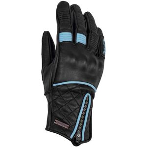 Rusty Stitches Lilly - Guantes de moto para mujer - Negro Azul - S Rusty Stitches Lilly - Guantes de moto para mujer - Negro Azul - S