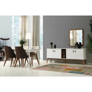 Conjunto completo de comedor Texas de Azura Home Design Conjunto completo de comedor Texas de Azura Home Design