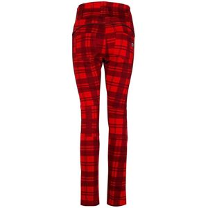 Pantalon moto Claudia V2 à taille haute de Rusty Stitches - Noir & Rouge - AAA - Publicité Pantalon moto Claudia V2 à taille haute de Rusty Stitches - Noir & Rouge - AAA - Publicité