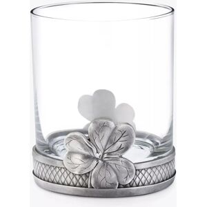 Royal Selangor - Shamrock Glass Tumbler - Pewter Grey - Tumbler Royal Selangor - Shamrock Glass Tumbler - Pewter Grey - Tumbler