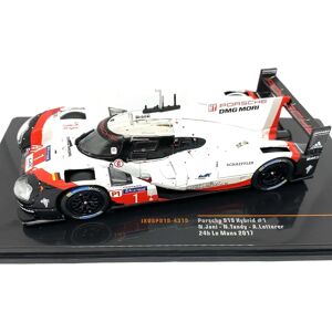Ixo Porsche 919 Hybrid - Le Mans 2017 - Échelle 1:43 - Noir/Blanc/Rouge - Voiture jouet - Publicité Ixo Porsche 919 Hybrid - Le Mans 2017 - Échelle 1:43 - Noir/Blanc/Rouge - Voiture jouet - Publicité