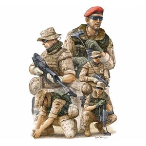Trumpeter German ISAF Model Figures - 1:35 Scale Trumpeter German ISAF Model Figures - 1:35 Scale