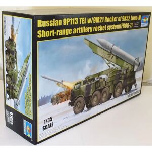 Trumpeter 1:35 Russian 9P113 TEL w/9M21 Rocket Military Kit Trumpeter 1:35 Russian 9P113 TEL w/9M21 Rocket Military Kit