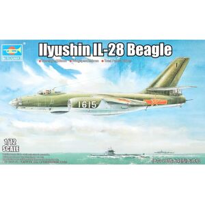 Trumpeter IL-28 Beagle 1/72 - Kit de Modelo de Avião Trumpeter IL-28 Beagle 1/72 - Kit de Modelo de Avião