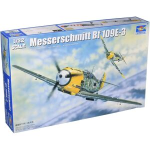 Trumpeter Messerschmitt Bf 109E-3 Model Kit - Airplane Trumpeter Messerschmitt Bf 109E-3 Model Kit - Airplane