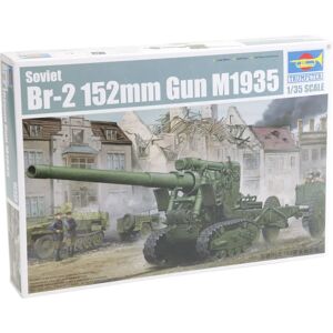 Trumpeter Soviet BR-2 M1935 152mm Gun Model Kit - 1:35 Trumpeter Soviet BR-2 M1935 152mm Gun Model Kit - 1:35