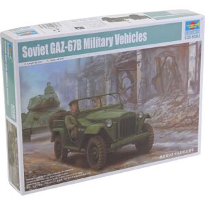 Trumpeter Soviet GAZ-67B 1:35 Military Model Kit - Scale 1:35 Trumpeter Soviet GAZ-67B 1:35 Military Model Kit - Scale 1:35