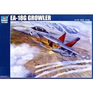Trumpeter EA-18G GROWLER 1/32 Escala - Maquete de avião Trumpeter EA-18G GROWLER 1/32 Escala - Maquete de avião