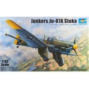 Trumpeter JU-87A Stuka Modellbyggsats - Skala 1:32 - Flygplansmodell Trumpeter JU-87A Stuka Modellbyggsats - Skala 1:32 - Flygplansmodell
