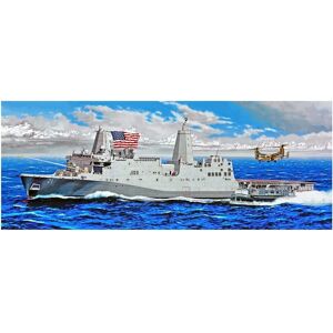 Maqueta USS New York LPD-21 di Trumpeter - 1:350 - Modello di nave Maqueta USS New York LPD-21 di Trumpeter - 1:350 - Modello di nave
