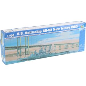 Trumpeter USS Battleship BB-62 Model Kit - Aircraft Type Trumpeter USS Battleship BB-62 Model Kit - Aircraft Type