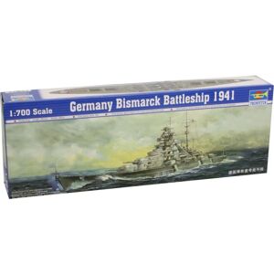 Kit Modelo de Navio Bismarck 1:700 - Trumpeter Kit Modelo de Navio Bismarck 1:700 - Trumpeter